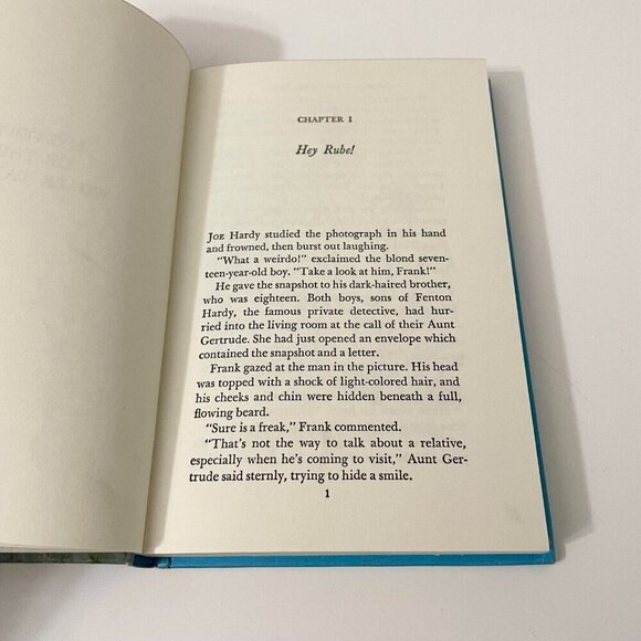 Vintage 1968 Hardy Boys No 47 Mystery of The Whale Tattoo by Franklin W Dixon - Picture 15 of 16